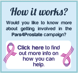Find out more on how to help with the Pars4Prostate campaign